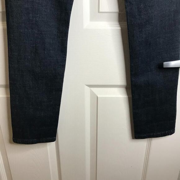 Rude XXX Men's Button Fly Skinny Jeans Dark Blue ~ Size 28x32 - Picture 8 of 9